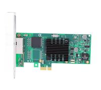 VELATEMOR Tarjeta de Red PCIe Gigabit Ethernet de Doble Puerto, Adaptador de Red PCI Express 2.1 X1 con Chipset 350AM4, para Aplicaciones Industriales de Escritorio de Servidor