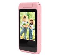 VELATEMOR Toyadores Inteligentes para Niños, Lente Rotatable de 180 ° 1080p Video Video -Posibilidades Cámara de Pantalla Táctil para Niños para Casa (Rosado)