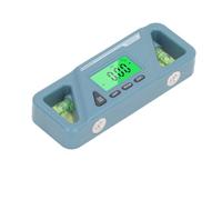 VELATEMOR Transportador Inclinómetro Multifuncional Digital para Mantenimiento de Carpintería, Indicador de Nivel Magnético Seguro con Pantalla Retroiluminada para Entusiastas del Bricolaje,