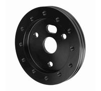VELATEMOR Volante para Grant 3 Orificios 0 5in Separador de Cubo para 6 | Aluminio, 2 pulg., 12,7 mm, 70 mm, 35 mm, 74 mm, 2,9 pulg., se monta entre la dirección, espaciador de 6 orificios