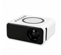 VELATEMOR WiFi Portátil, Bluetooth, 1080P Full HD, 15000 Lúmenes, 30000 Horas de Vida útil, LED, WiFi 6, Bluetooth 5.0, USB Tipo C para Cine en Casa, Exteriores (Enchufe de EE. UU.)
