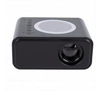 VELATEMOR WiFi Portátil, Bluetooth, 1080P Full HD, 15000 Lúmenes, 30000 Horas de Vida útil, LED, WiFi 6, Bluetooth 5.0, USB Tipo C para Cine en Casa, Exteriores (Enchufe de EE. UU.)