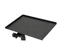 Velaurs Bandeja de soporte para micrófono, soporte para teléfono, sala de chat con abrazadera para transmisión en vivo