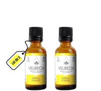 Velbecia - Flores de Bach para animales estresados (gatos, perros) sin alcohol, 30 ml; mezcla de flores de Bach originales para reducir la ansiedad y evitar el pánico de las mascotas