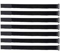 VELCRO Brand 91836 - Correas de cincha con hebilla, 25 unidades, 30,5 x 2,5 cm, color negro