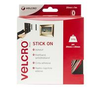 VELCRO Brand Cinta adhesiva 20mm x 5m Blanco