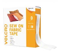 VELCRO Brand Cinta adhesiva cosible 20mm x 5m Blanco