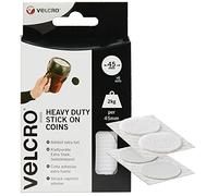 VELCRO Brand Cinta adhesiva extra fuerte 45mm x 6 Blanco