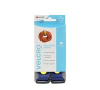 VELCRO Brand Correas ajustables 25mm x 92cm x 2 Azul