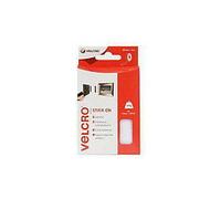 Velcro Cinta Adhesiva Uso General Blanco 20mm x 1m