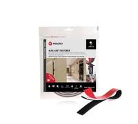 Velcro Cinta Alfa-Lok Lineal de Gancho Negra 25mm x 3m