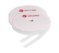 Velcro® - Cinta autoadherente para coser (20 mm, 10 m), color blanco