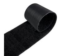 VELCRO Marca ONE-WRAP - Rollo de cinta trasera a espalda, reutilizable, color negro, para gestión y agrupación de cables, estándar de 25 mm, 50 mm resistente, 107 mm extra ancho resistente (107 mm x 5