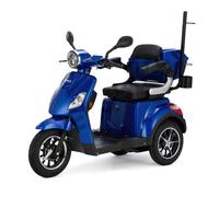 VELECO Dispositivo para discapacitados de 3 Ruedas Para Personas Mayores Minusvalido DRACO 12km/h (Azul)