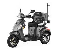 VELECO Dispositivo para discapacitados de 3 Ruedas Para Personas Mayores Minusvalido DRACO 12km/h (Gris)