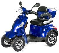 VELECO Dispositivo para discapacitadosde 4 Ruedas Para Personas Mayores Minusvalido FASTER 12km/h (Azul)
