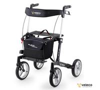 Veleco Flexo deambulatore pieghevole con borsa, montato in alluminio
