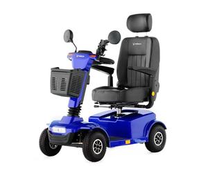 Veleco Jumpy: Dispositivo de movilidad con regulador de velocidad y asiento giratorio (azul)