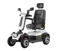 Veleco SHARPY Cómodo dispositivo de movilidad con asiento giratorio tipo capitán (BLANCO)
