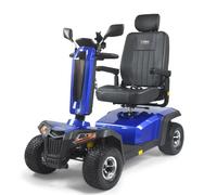 VELECO SHARPY PRO - Vehículo de cuatro ruedas con motor potente y batería de larga duración, equipado con neumáticos grandes (Azul)