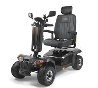 VELECO SHARPY PRO - Vehículo de cuatro ruedas con motor potente y batería de larga duración, equipado con neumáticos grandes (Negro)
