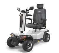 VELECO SHARPY PRO - Vehículo de cuatro ruedas con motor potente y batería de larga duración, equipado con neumáticos grandes (Blanco)