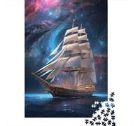 Velero del río Star Puzzle De 1000 Piezas Interesante Rompecabezas Adultos De 1000 Piezas Obra De Arte Hobby 1000pcs (75x50cm)
