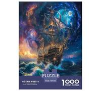 Velero Histórico Transporte 1000 Piezas Puzzles Adultos Cumpleaños Juego De Rompecabezas Educational Game Decoración Stress Relief Toy 70x50cm/1000pcs