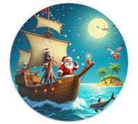 Velero Puzle Regalo Creativo Decoración del Hogar 1000 Piezas Ocean Adventure Rompecabezas Juego De Habilidad para Adultos Y Niños A Partir De 14 Años 1000pcs (67.5x67.5cm)