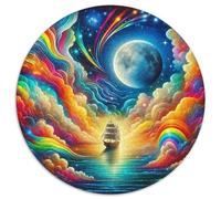 Velero Puzzle Desafíos Divertidos Decoración Familiar 1000 Piezas Juguetes Desafiantes Ocean Adventure Puzle Entretenimiento Creativo para Adultos 1000pcs (67.5x67.5cm)