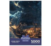 Velero Rompecabezas De Papel 1000 Piezas Barco Impossible Exclusivo De Amazon para Adultos Y Niños 70x50cm/1000pcs