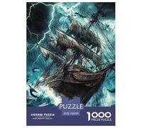 Velero Rompecabezas De Papel 1000 Piezas Barco Impossible Idea De Regalo para Ella O Él para Adultos Y Jóvenes 70x50cm/1000pcs