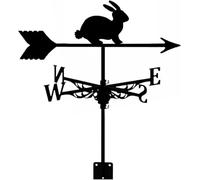 Veleta con Forma De Velero, Silueta De Dinosaurio De Hierro, Indicador De Dirección del Viento para Montaje En Techo, Patio, Granja O Jardín (d) V