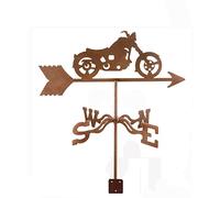 Veleta de Acero Inoxidable, indicador de dirección, estaca de jardín, decoración artística para decoración de Adornos de Patio
