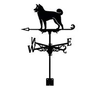 Veleta de Animales, Herramientas de medición, Veleta con Flecha, Adorno de Perro Perdiguero de Acero Inoxidable, indicador de dirección, estaca de jardín, decoración artística