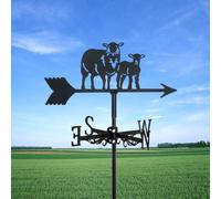 Veleta De Corrida De Toros, Veleta Artística, Silueta Negra, Veletas De Viento, Decoraciones para Exteriores, Jardín, Techo, Patio, Casa, Valla, Columna, Invernadero, Granero (a)