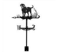 Veleta De Hierro Forjado Veleta De Invernadero Decoración De Jardín Césped Exterior Patio Kawaii Perro Ciervo Caballo Veleta Cobertizo Techo (h) A