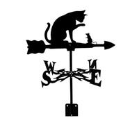 Veleta De Techo con Diseño Retro De Gato para Patio Y Jardín (Gato) Cat and Mouse