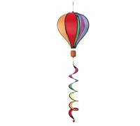 Veleta HQ Kites Hot Air Balloon Rainbow 28x104 cm