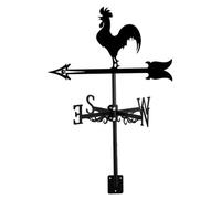Veleta para montaje en techo con forma de animal,veleta decorativa de hierro,13 x 22 pulgadas,indicador de dirección del viento para patio,jardín,granja,veletas de gallo para indicador de dirección de