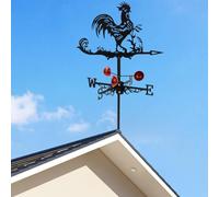 Veletas de Viento para Tejado, Veleta de Metal Robusta para Pronóstico del Tiempo con Soporte y Símbolo Direccional, Veleta Metálica con Diseño de Animales, Figura Decorativa para Jardín, Patio Tejado