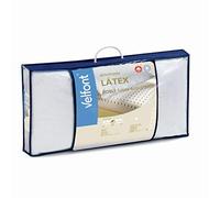 Velfont Almohada de látex y Doble Funda con Tejido Anti-Stress con Cremallera (135 cm)