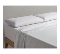 Velfont Almohada Viscofresh Termorreguladora - 70 cm, Firmeza Media-Baja, 100% Algodón, Viscoelástica, Boca Arriba