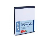 Velfont Aloe Vera - Protector de cColchón de aloe vera, resistente al agua y transpirable, disponible en varios tamaños, 105x190/200