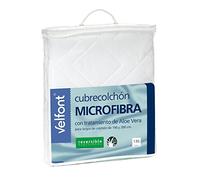 Velfont Cubrecolchon Microfibra Aloe Vera Reversible Cama de 135x190/200