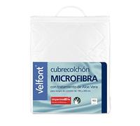 Velfont Cubrecolchon Microfibra Impermeable Cama de 90x190/200 Ref. 525185