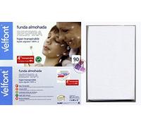 Velfont Funda Almohada Respira Blanco 90 X 40 Cm