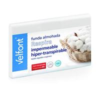 Velfont Funda Almohada Respira Transpirable hipermeable hipoalergenico Tratamiento aloevera Todas Las Medidas (150cm)