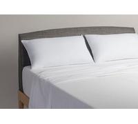 Velfont Funda de Almohada Antialérgenos, 100% Algodón, Tecnología AlerProTECH con Probióticos, Protección contra Ácaros, Polen y Mascotas, Cierre de Cremallera (90 cm)
