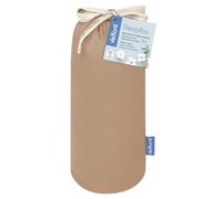 Velfont Sábana Bajera Impermeable de Algodón Orgánico, Transpirable y Impermeable, Colores Variados, Ajustable a Largos 200 cm (Arena, 105 cm)